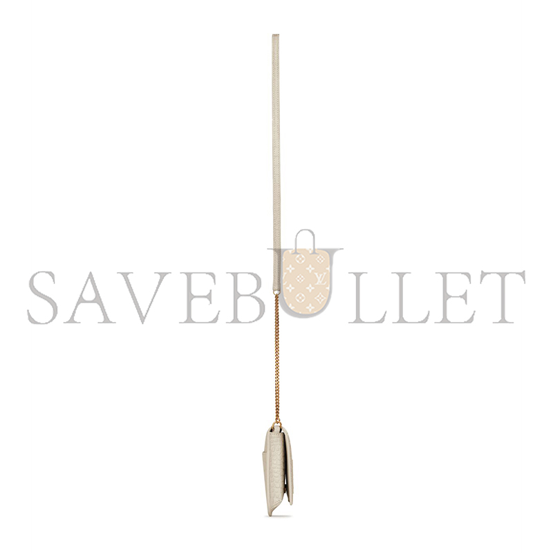 YSL CASSANDRE PHONE HOLDER IN SHINY CROCODILE-EMBOSSED LEATHER 635095DND1J9207 (18*11*2.5cm) YSL CASSANDRE PHONE HOLDER IN SHINY CROCODILE-EMBOSSED LEATHER 635095DND1J9207 (18*11*2.5cm)